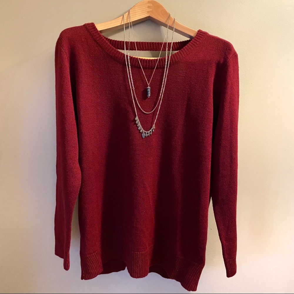 🌻3 for $20 🌻 
WINDSOR | Open Back Sweater